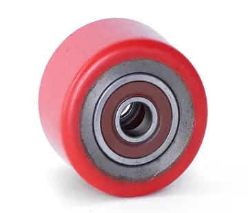 MESO Rouleau à palettes PU 80x50 - Diamètre de l'arbre 17mm - Capacité de charge 400kg
