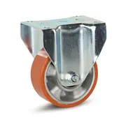 MESO Roulette fixe en PU à usage intensif - 125mm - 500kg
