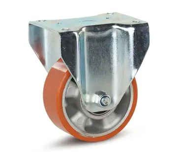 MESO Roulette fixe en PU à usage intensif - 125mm - 500kg