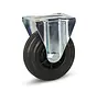 Roulette fixe en caoutchouc 125mm - 90kg