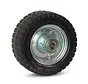 Roue large en caoutchouc - 200mm - 600kg