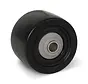 Roue en nylon noir pour usage intensif - 75mm - 600kg