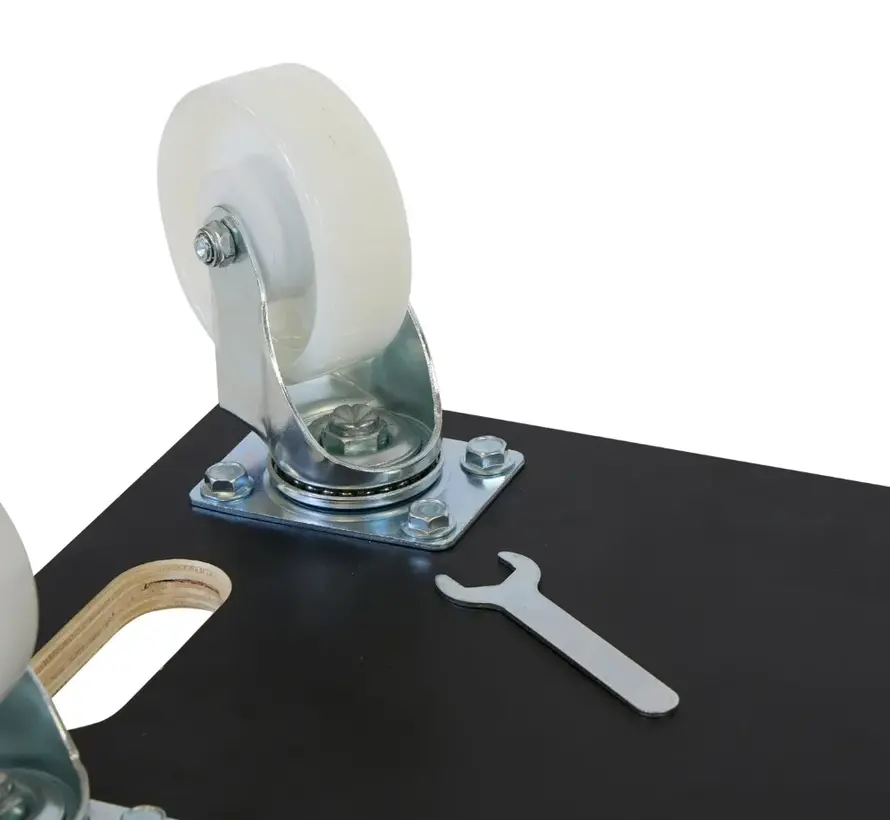 Rouleau de meuble 2 x freiné - Roue en nylon - 575mm x 350mm - 400kg