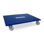 MESO Rouleau pour meubles - Roue en caoutchouc - 800mm x 600mm - 350kg