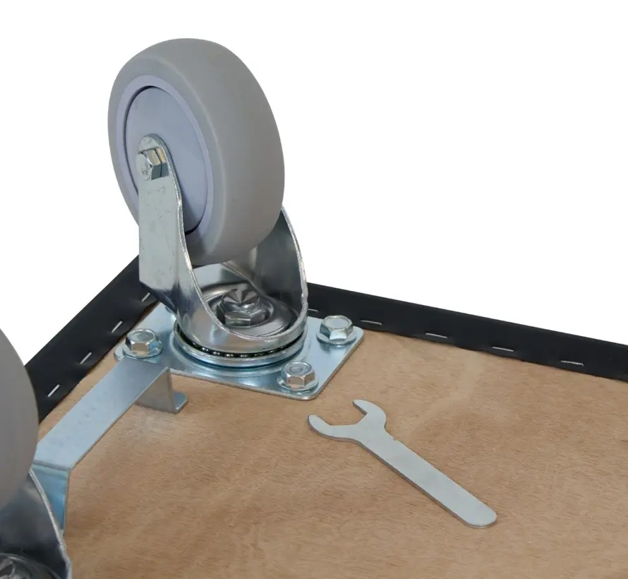 Rouleau pour meubles - Roue en caoutchouc - 580mm x 350mm - 350kg