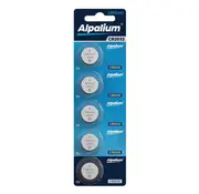 Pile bouton au lithium - CR2032 - 3V (5 pièces)