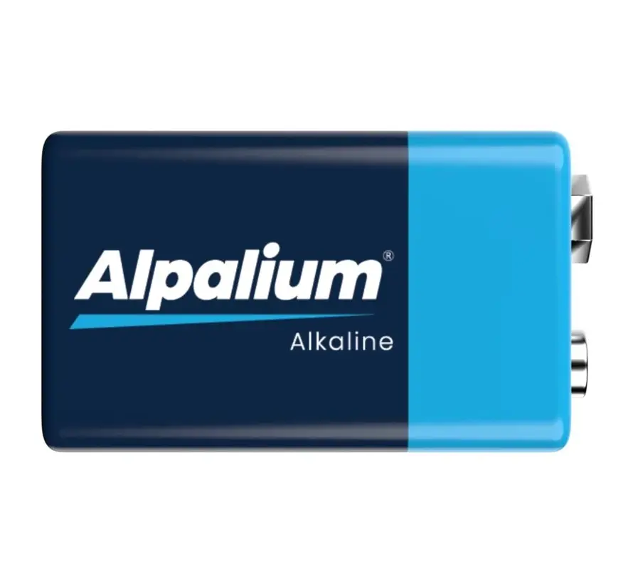 Pile alcaline 9V bloc - 6LF22 - 9V (1 pièce)