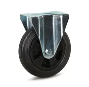 MESO Roue pivotante en caoutchouc - 200 mm - 200 kg - En voie de suppression
