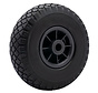 Rueda para carretilla de mano / Rueda para carretilla de mano 3.00-4 - Antipinchazo (PU) Negro/Negro -