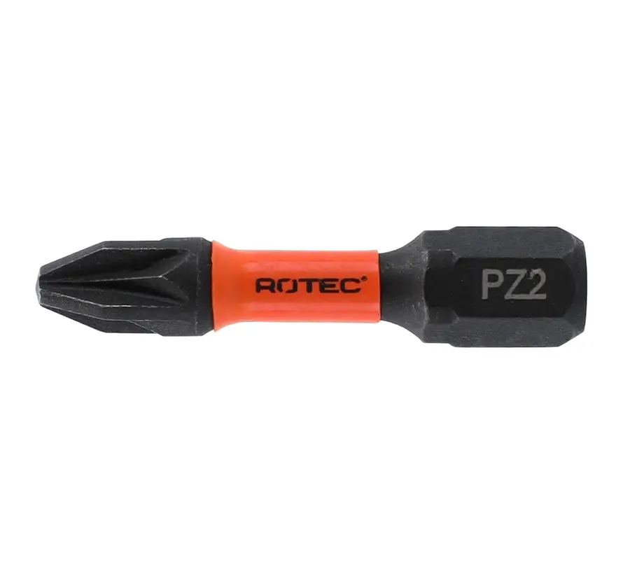 IMPACT - Puntas para tornillos - PZ 2 - L=30 - C6.3 - BASIC (10 piezas)