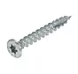 Dynaplus - Tornillos Uni - Torx 30 cabeza plana - 6 x 120mm - Zincados - Rosca parcial (100 piezas)