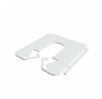 Milli-Max - Placa de relleno 1mm - Blanco (360 piezas)