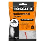 Toggler - Taco hueco de pared - TA (6 piezas)