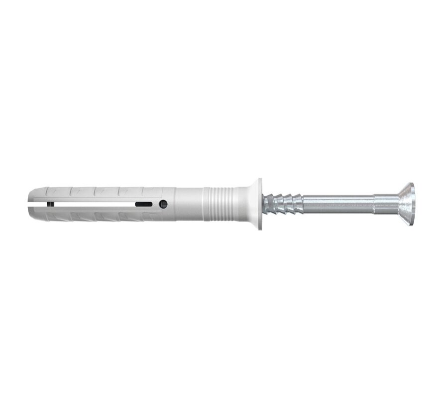 Fischer - N-S - Tacos para clavar/taponar - 6 x 80mm (50 piezas)