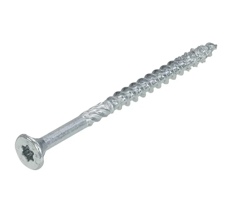 Dynaplus - Tornillos Uni - Torx 20 cabeza plana - 4 x 70mm - Zincados - Rosca parcial (200 piezas)