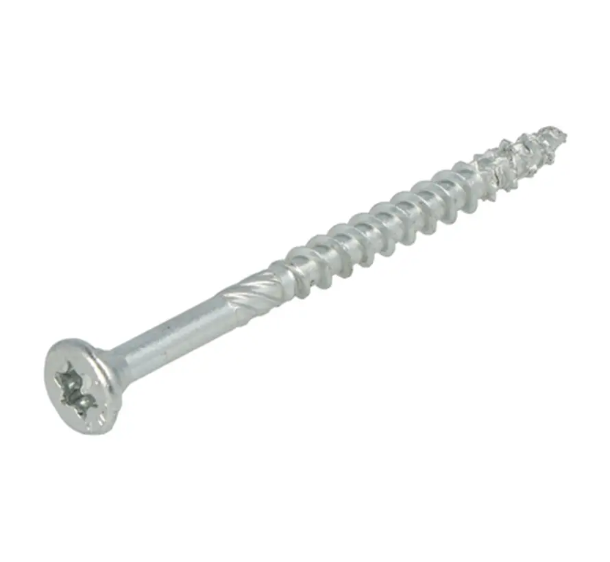 Dynaplus - Tornillos Uni - Torx 25 cabeza plana - 4,5 x 60mm - Zincado - Rosca parcial (200 piezas)