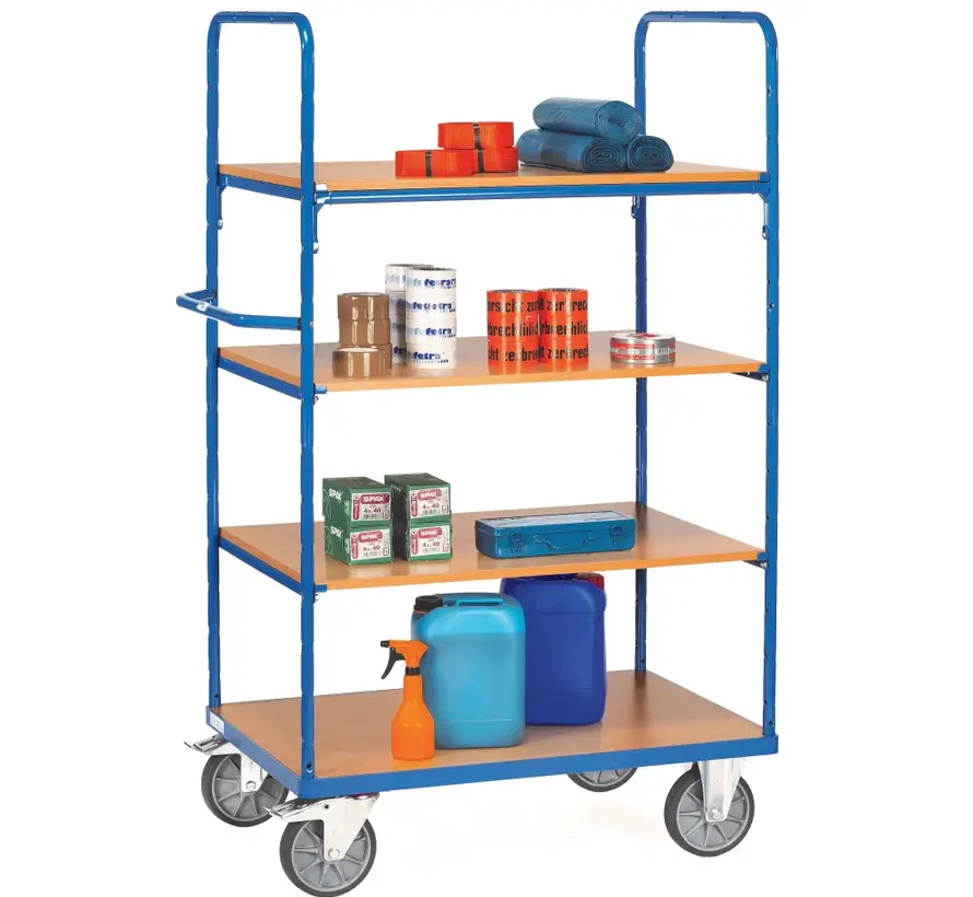 Fetra trolley superficie de carga 1.000 x 600 mm - 90 kg por estante