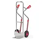 Carretilla de aluminio Fetra con ruedas neumáticas de 260 x 85 mm - 200 kg