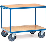 Fetra Carro de mesa resistente Fetra, superficie de carga de 850 x 500 mm - 500 kg