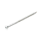 Dynaplus - Tornillos Uni - Pozidrive 3 cabeza plana - 6 x 60 mm - Zincados - Rosca dorada (100 piezas)