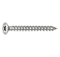 Heco Topix-Plus - Tornillos inox A2 - Pozidrive cabeza avellanada plana - 5 x30mm - Rosca maciza (200 piezas)