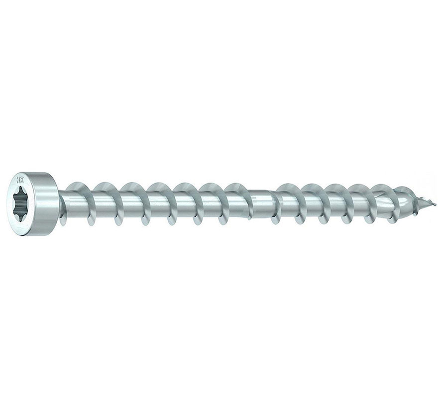 Heco Topix-Plus -Tornillos Combiconnect - Torx cabeza cilíndrica - 8.5 x 250mm - Rosca parcial (50 piezas)