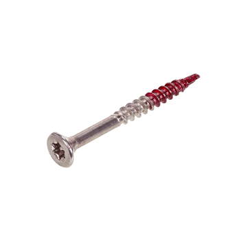 Rotadrill Rotadrill - Tornillos para madera dura - Torx 20 cabeza plana - 4 x 50mm - Rosca parcial - SS-410 (200 piezas)
