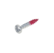 Rotadrill Rotadrill - Tornillos Uni - Pozidrive 2 Cabeza cilíndrica - 4 x 30mm - Rosca maciza - Zincados (200 piezas)