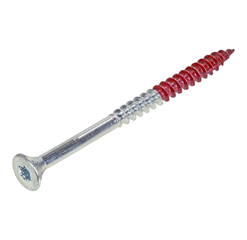 Rotadrill Rotadrill - Tornillos Uni - Torx 25 cabeza plana - 6 x 80mm - Rosca maciza - Zincado (50 piezas)