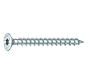 Heco Topix-Plus Tornillos - Hecodrive cabeza avellanada plana - 5x 45mm - Avellanados (200 piezas)