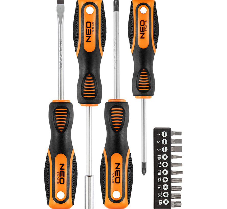 Neo - juego de destornilladores - 14 piezas