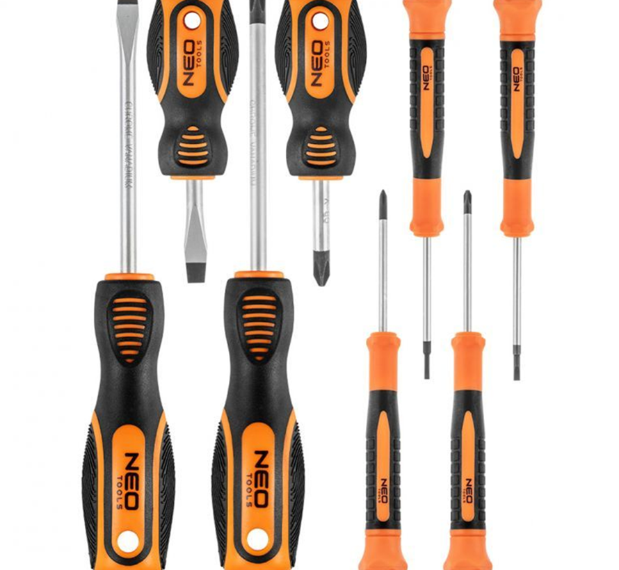 Neo - juego de destornilladores - 8 piezas