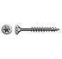 Spax - Tornillos para aglomerado - Torx 20 cabeza plana - 5 x 40mm - Rosca parcial - acero inoxidable (200 piezas)