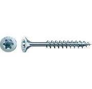 Spax - Tornillos para aglomerado - Torx 20 cabeza plana - 5 x 50mm - Rosca parcial - WIROX (200 piezas)