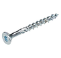 Woodies - tornillos Ultimate - Torx 25 cabeza plana - 4,5 x 50mm - Rosca parcial - Zincado (200 piezas)
