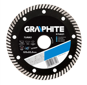 GRAPHITE Graphite - Turbo Super Thin - Rueda de diamante - 125x22.2x6.0x1.4mm