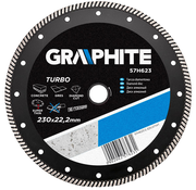 GRAPHITE Graphite - Turbo Super Thin - Disco diamantado - 230x22x6.0x1.8mm