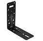 Anclaje de esquina/inclinable - 150x150x60x2,5 - Negro