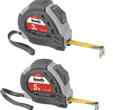 KWB Kwb - Juego de esteras de cinta - Precisa 3 + 5 metros