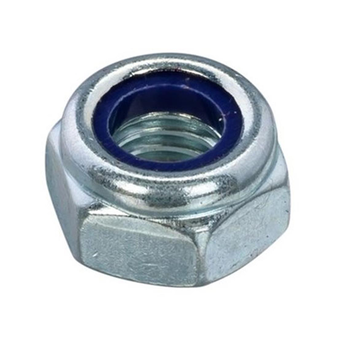 Hoenderdaal Fasteners - Contratuercas - M10 - DIN985 - Zincadas (200 piezas)