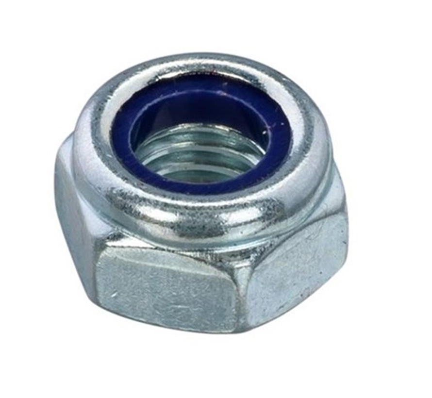 Hoenderdaal Fasteners - Contratuercas - M10 - DIN985 - Zincadas (200 piezas)