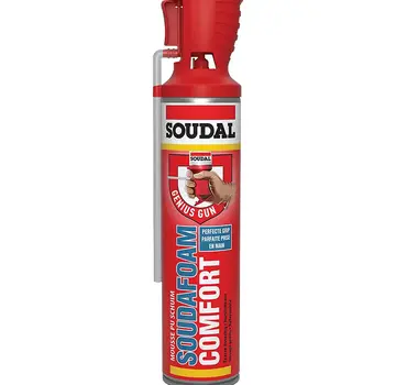 Soudal Soudal - Soudafoam Confort - Pistola Genius Resellable - 600ml
