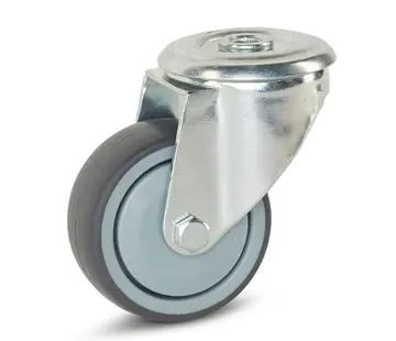 MESO Rueda giratoria con agujero central - 80mm - 80kg