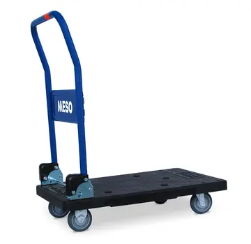 MESO Carro de plataforma plegable MESO - Carro de transporte 150 kg de capacidad de carga