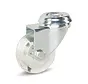Ruedas transparentes para muebles con agujero central - 50mm - 50kg