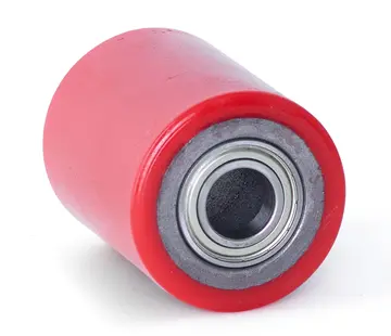 MESO Rodillo palet PU 80x100 - Diámetro del eje 25mm - Capacidad de carga 700kg