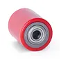 Rodillo palet PU 80x100 - Diámetro del agujero 20mm - Capacidad de carga 700kg