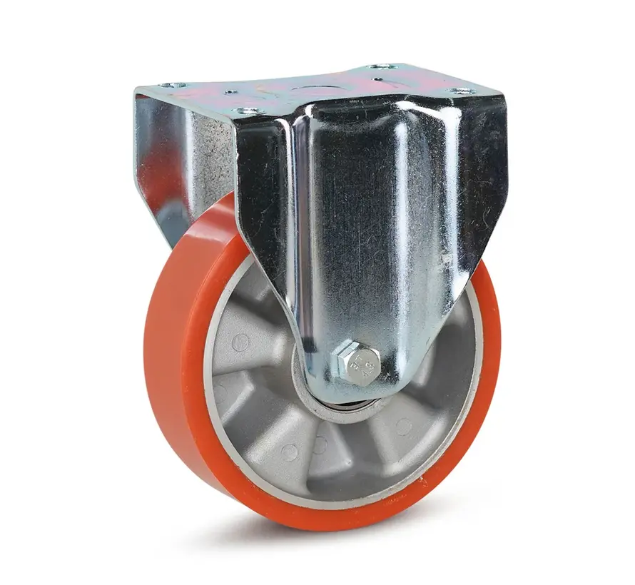 PU ruedas fija para carga pesada, 160 mm - PUA2-160