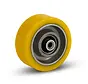 Rueda PU alta resistencia - 100mm - 350kg