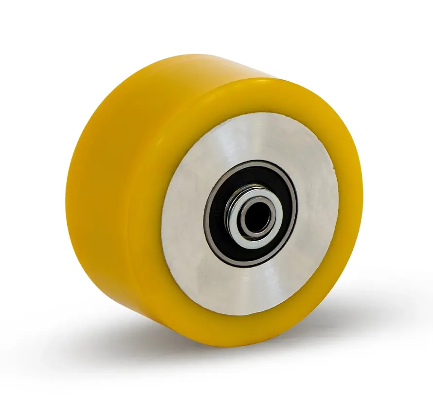 Rueda PU alta resistencia - 80mm - 300kg
